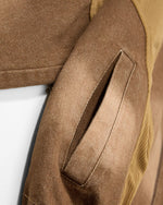 레트로 레터링 캐주얼 재킷