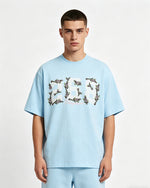 Creative Floral Short Sleeve