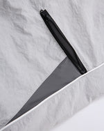 Panelled straight-leg casual trousers