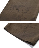 Retro high waist casual trousers