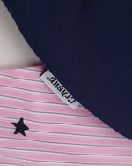 Fake two piece lapel sweatshirt