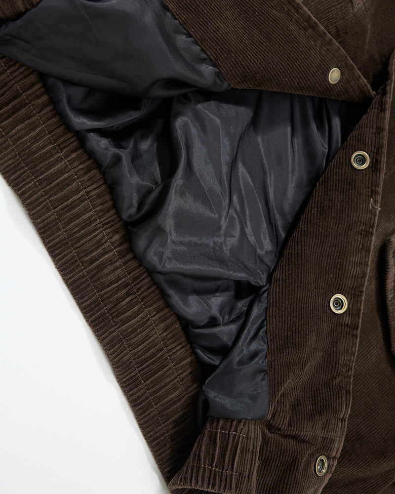 패치워크 자수 캐주얼 재킷