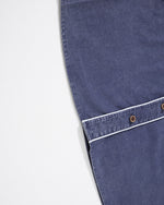 ダメージ加工の刺繍入りカジュアルジャケット