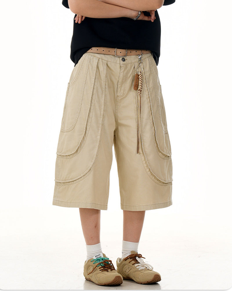 Casual straight shorts