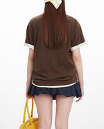 귀여운 프린트 커플 반팔