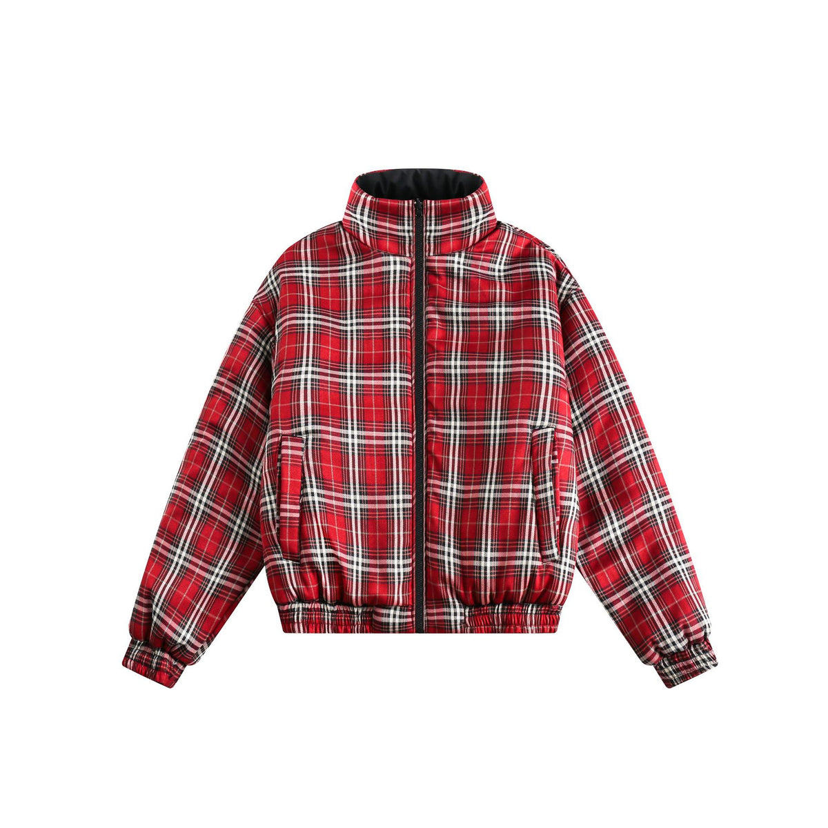 Retro reversible cotton jacket