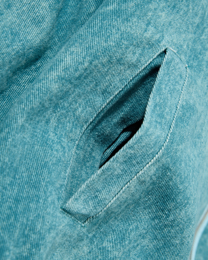 Retro patchwork letter jacket