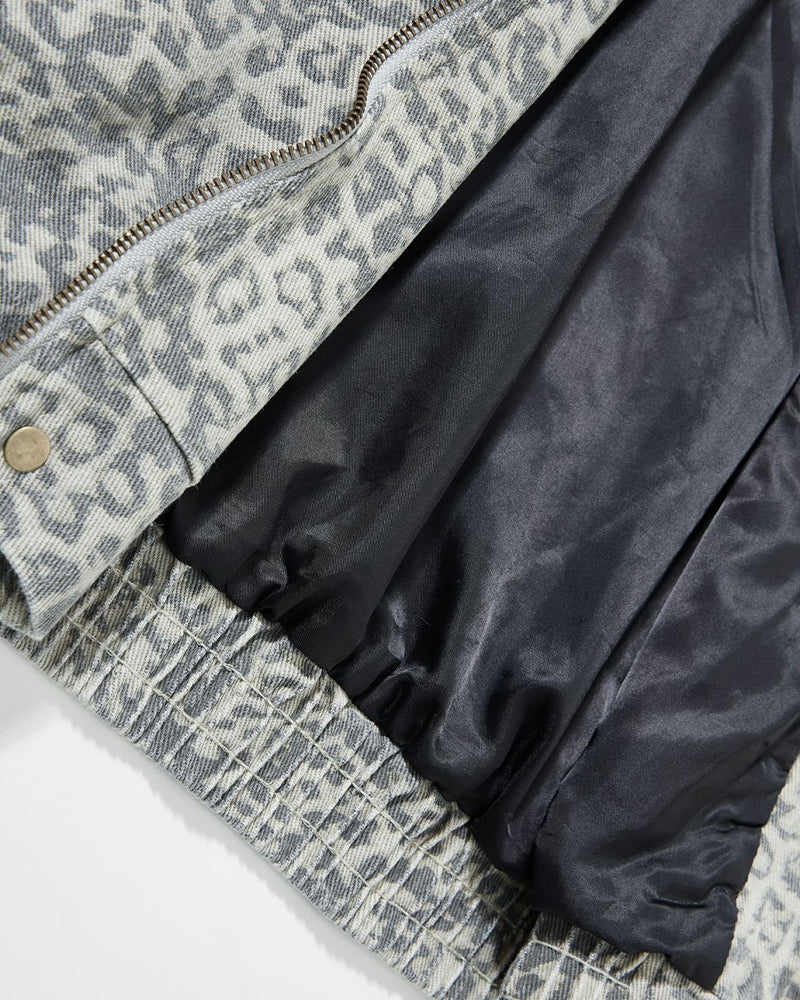 Embroidered lapel coat