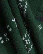 Striped knit cardigan with a relaxed feel (women's)