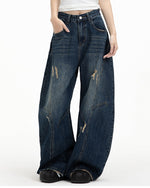 Vintage wide-leg jeans