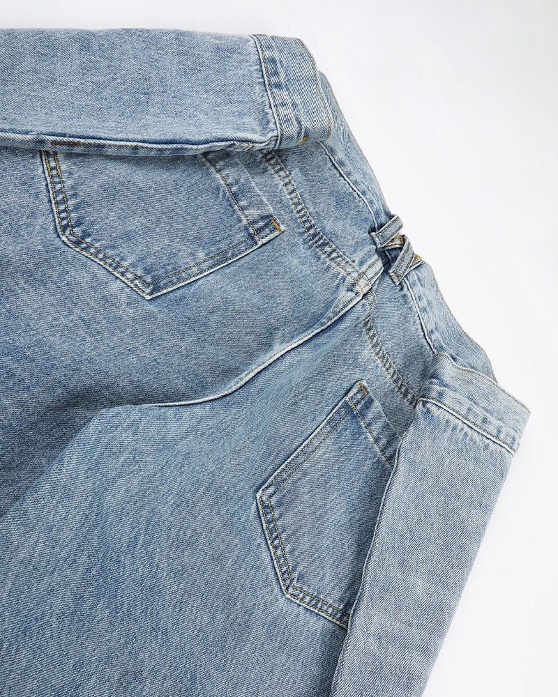 Retro versatile scimitar pants