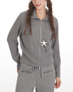 翻領拉鏈衛衣（女款）