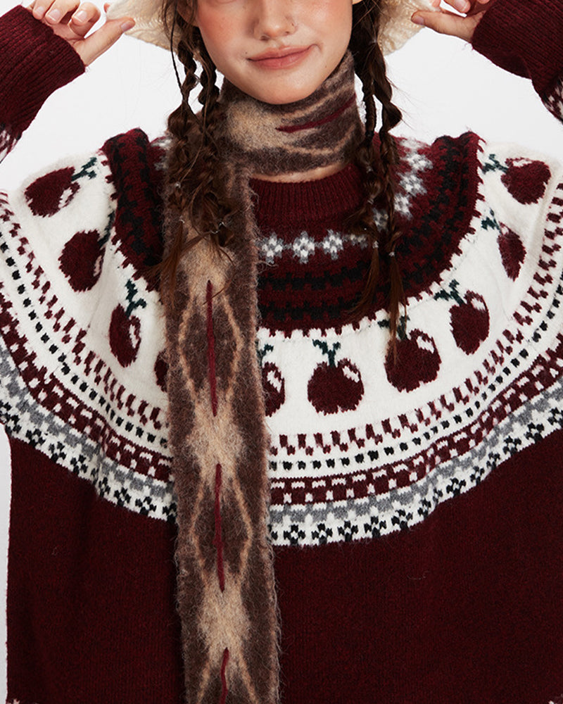 Retro Couple Knitwear