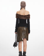 一字肩修身長袖（女款）