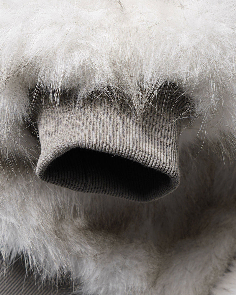 Reversible cotton-padded jacket