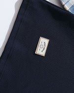 Long-sleeved polo shirt with detachable tie
