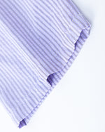 striped short-sleeved shirt