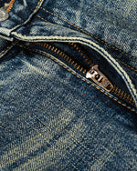 Distressed casual trousers