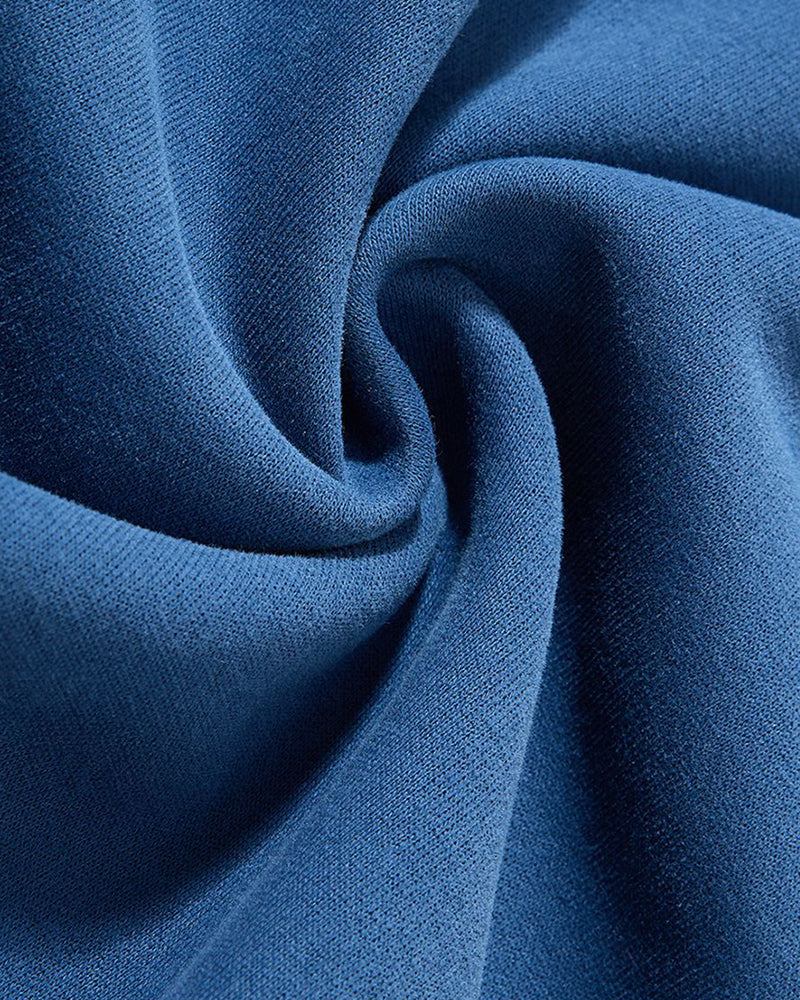 Casual color-blocked sweatshirt