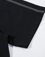 Contrast color letter short sleeves