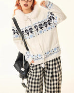 復古聖誕開衫毛衣