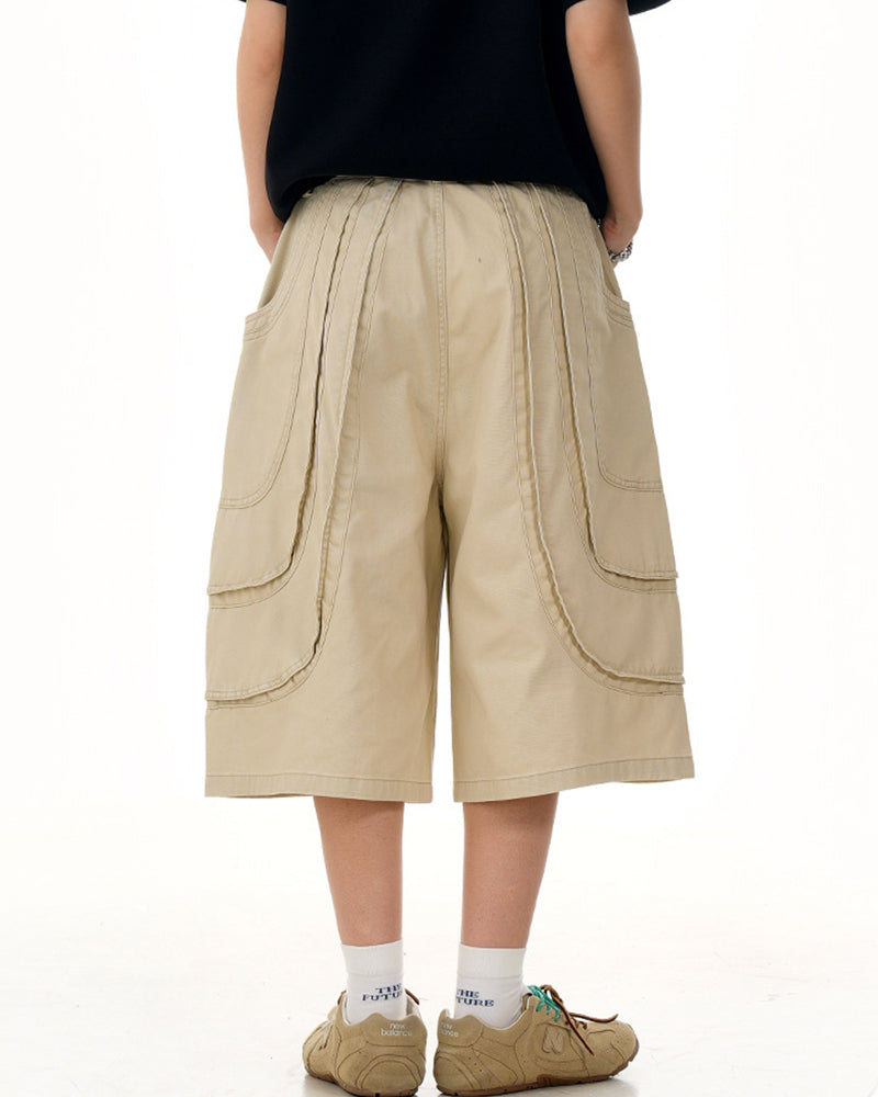 Casual straight shorts