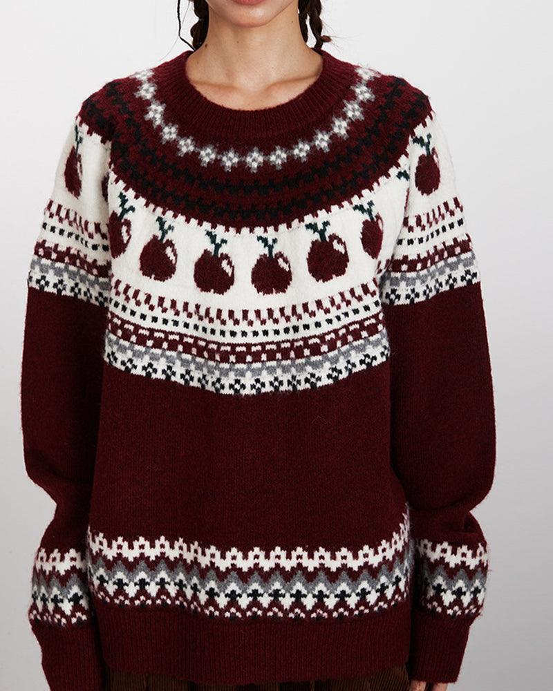 Retro Couple Knitwear