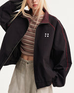 休閑寬鬆情侶外套