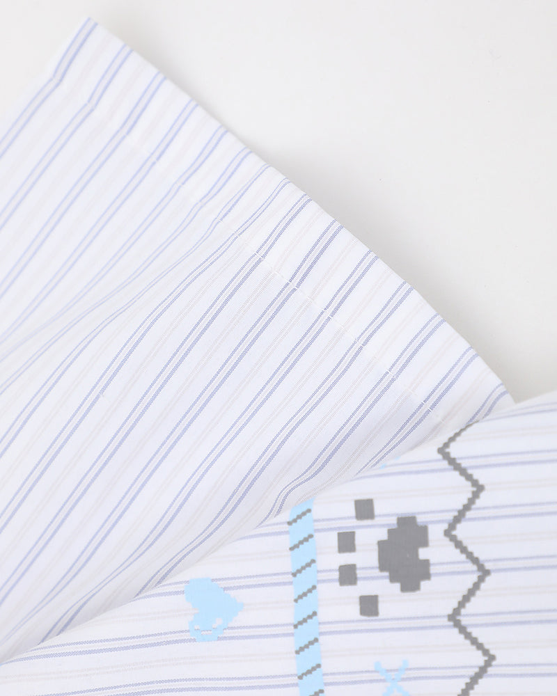 卡通小狗短袖襯衫