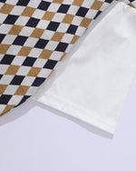 Faux Two-Piece Tie Short Sleeve