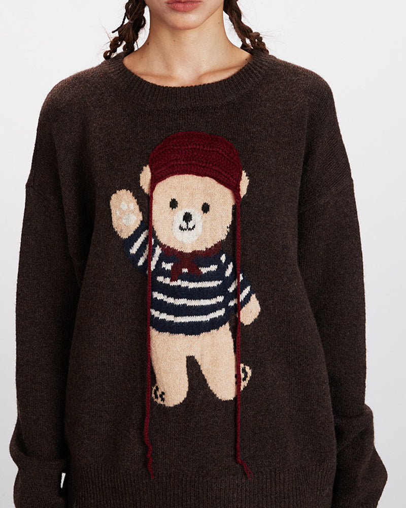 베어 커플 니트웨어