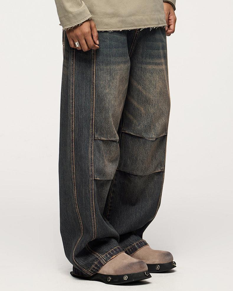 Straight casual jeans