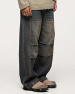 直筒休閑牛仔褲