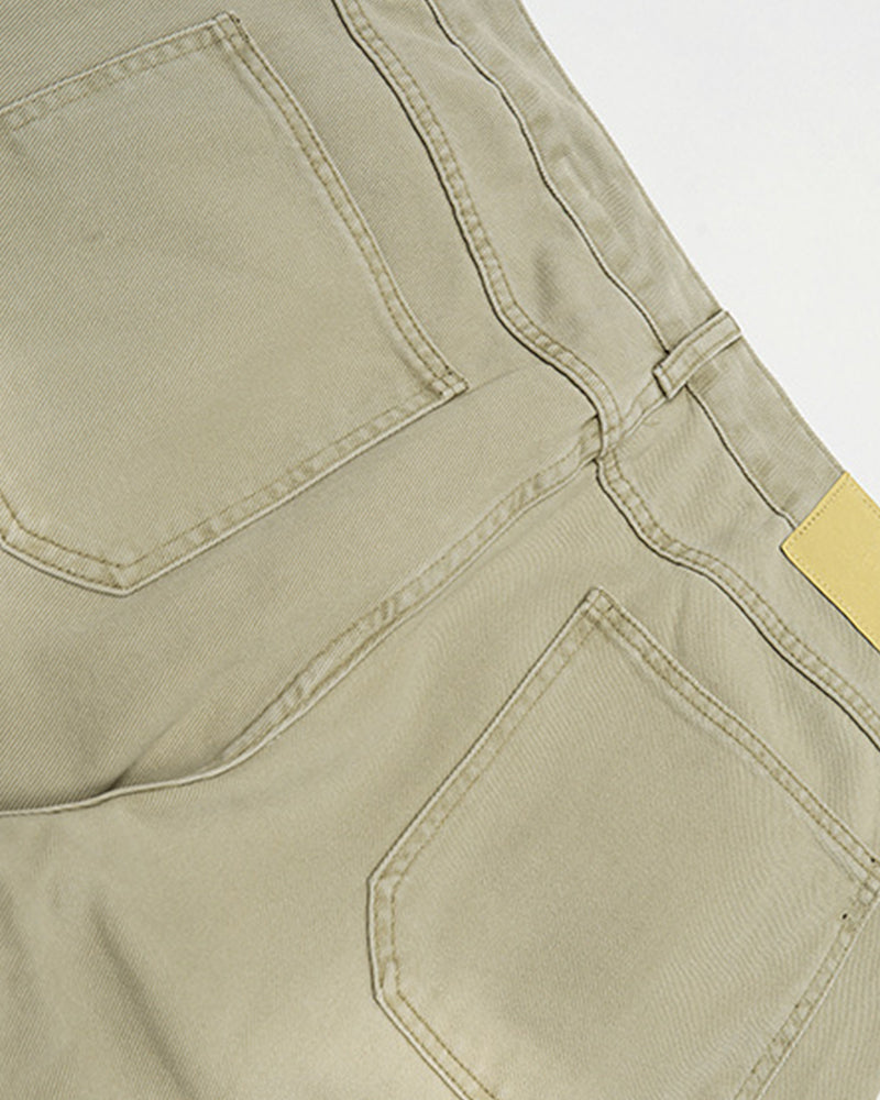 Casual straight trousers