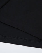 Contrast color letter short sleeves