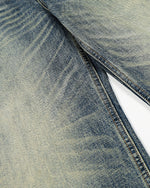 Distressed casual trousers