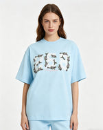 Creative Floral Short Sleeve