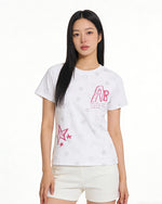 Star print short sleeve