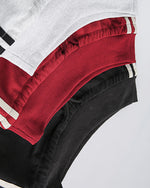 Retro Striped High Waist Shorts