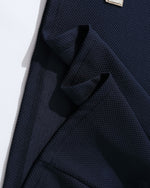 Long-sleeved polo shirt with detachable tie