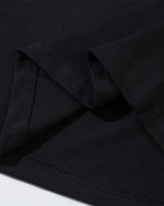 Contrast color letter short sleeves