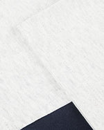 Colorblocked round neck short sleeves