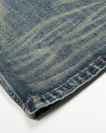 Distressed casual trousers