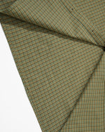 Retro plaid short-sleeved shirt