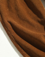 Corduroy casual trousers