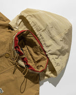 Color-blocked short jacket