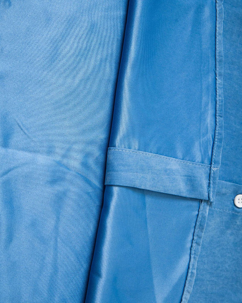 자수 긴팔 셔츠