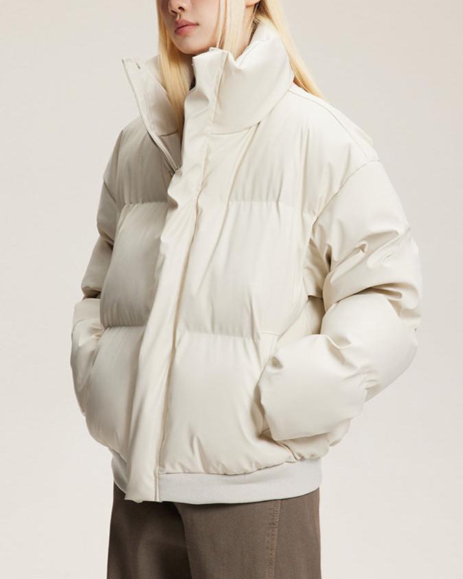 Retro thickened warm jacket