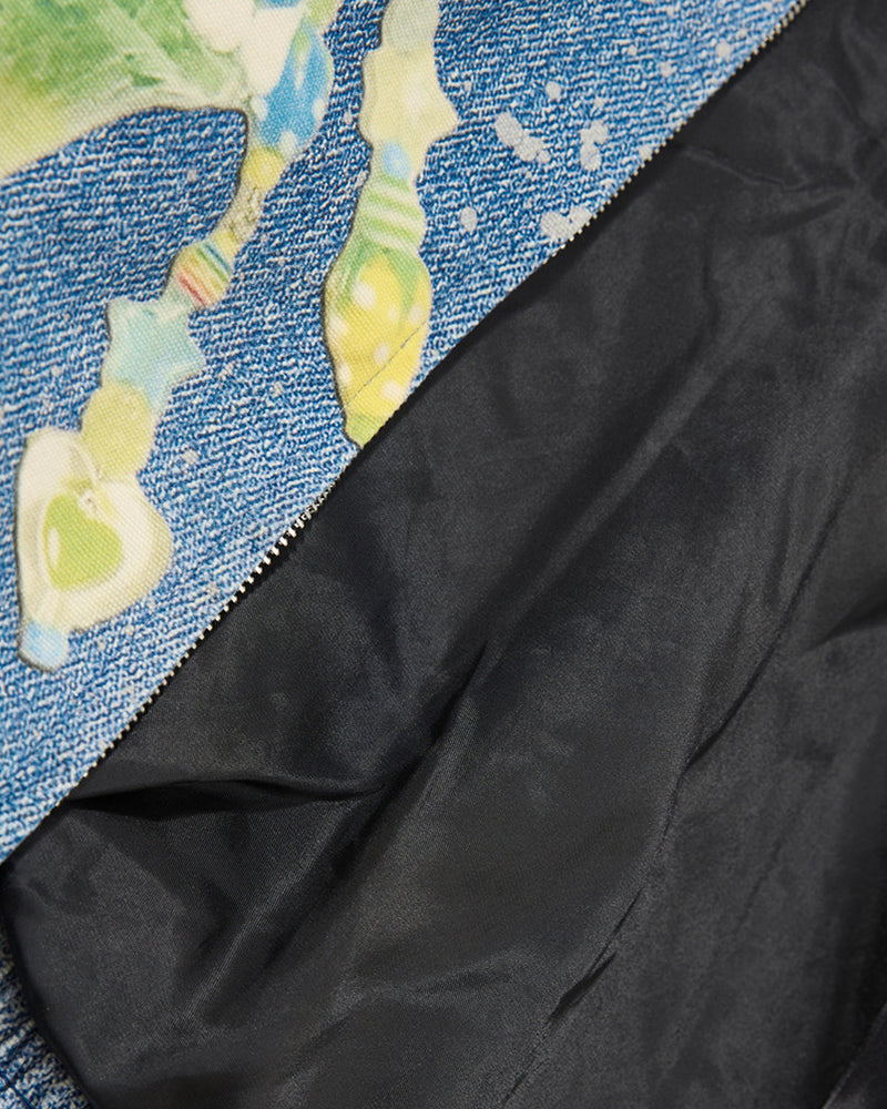 趣味創意印花外套