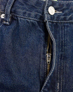 Heavy gradient denim trousers